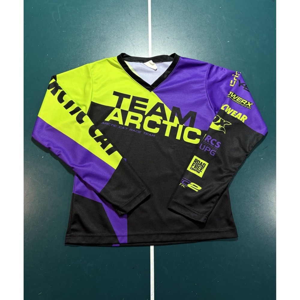 Arctic Cat Race Team Racing Jersey Long Sleeve Women Small Arcticwear Snowmobile